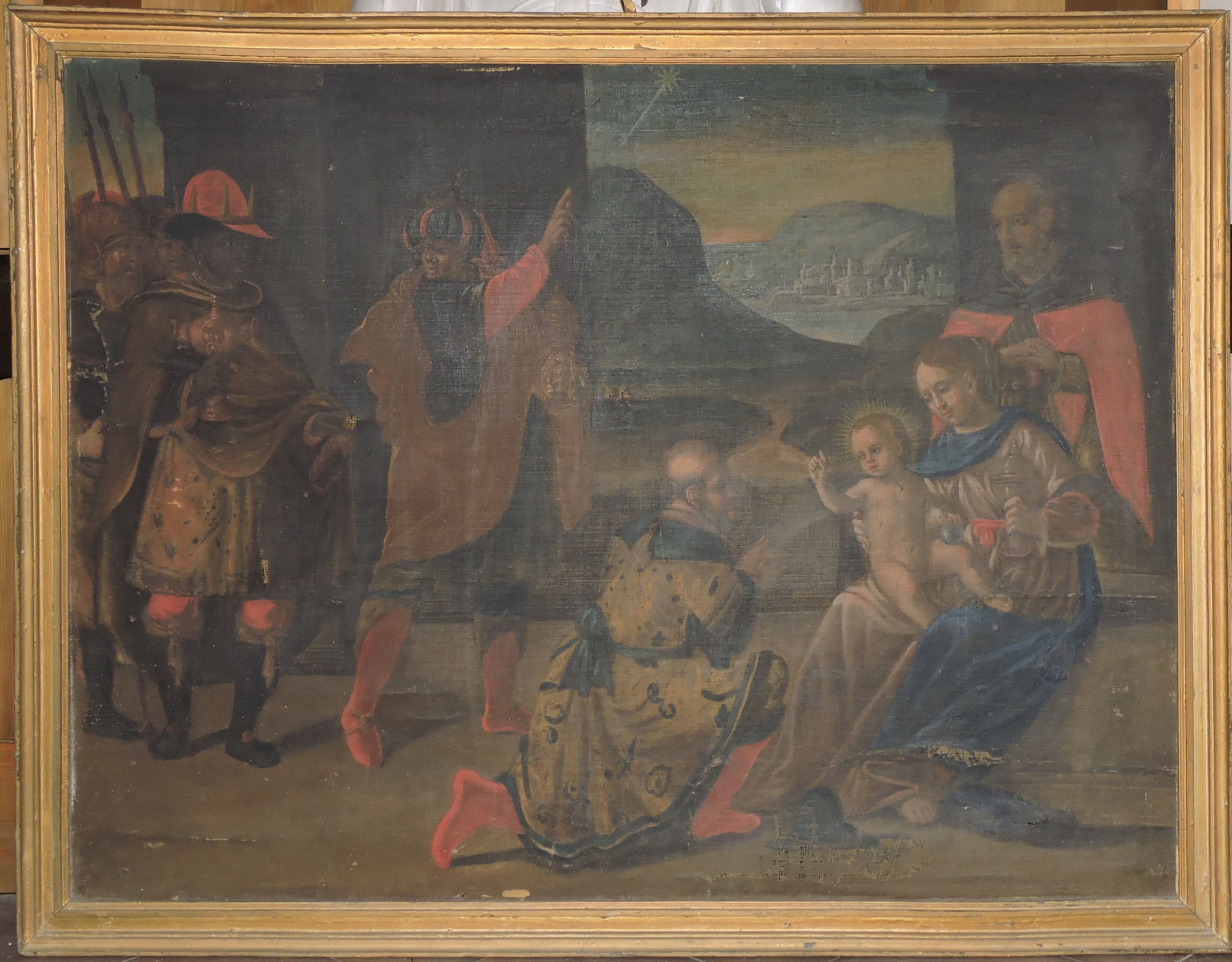 Adorazione dei Magi (dipinto) - ambito Italia settentrionale (metà sec. XVI)