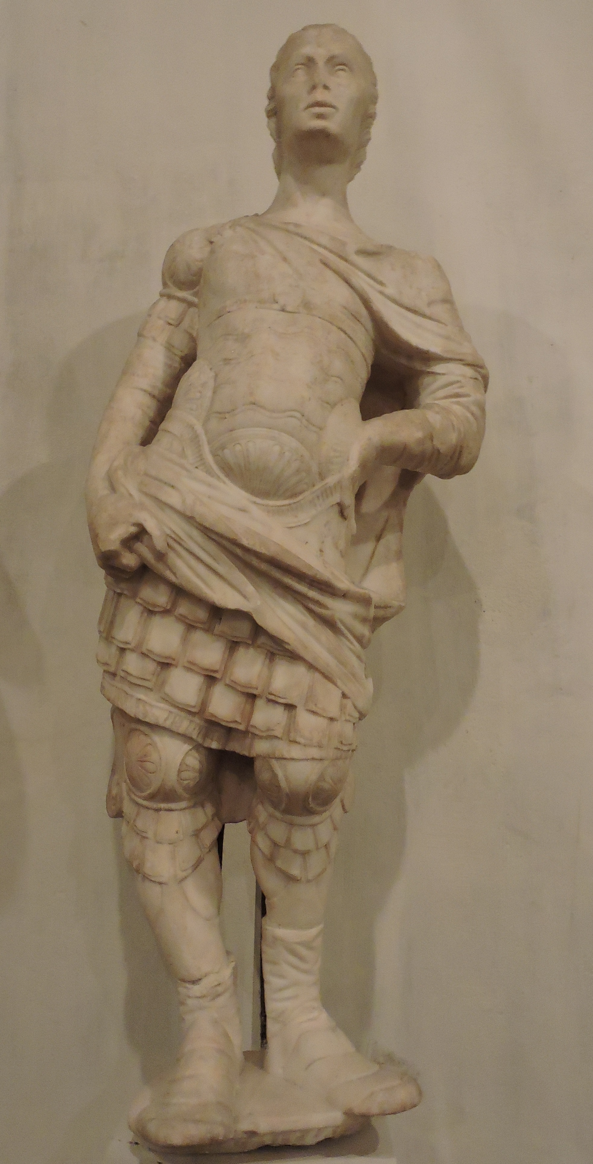 Domitor Fortunae (?), Uomo d'armi (scultura) di Amadeo Giovanni Antonio (sec. XV)