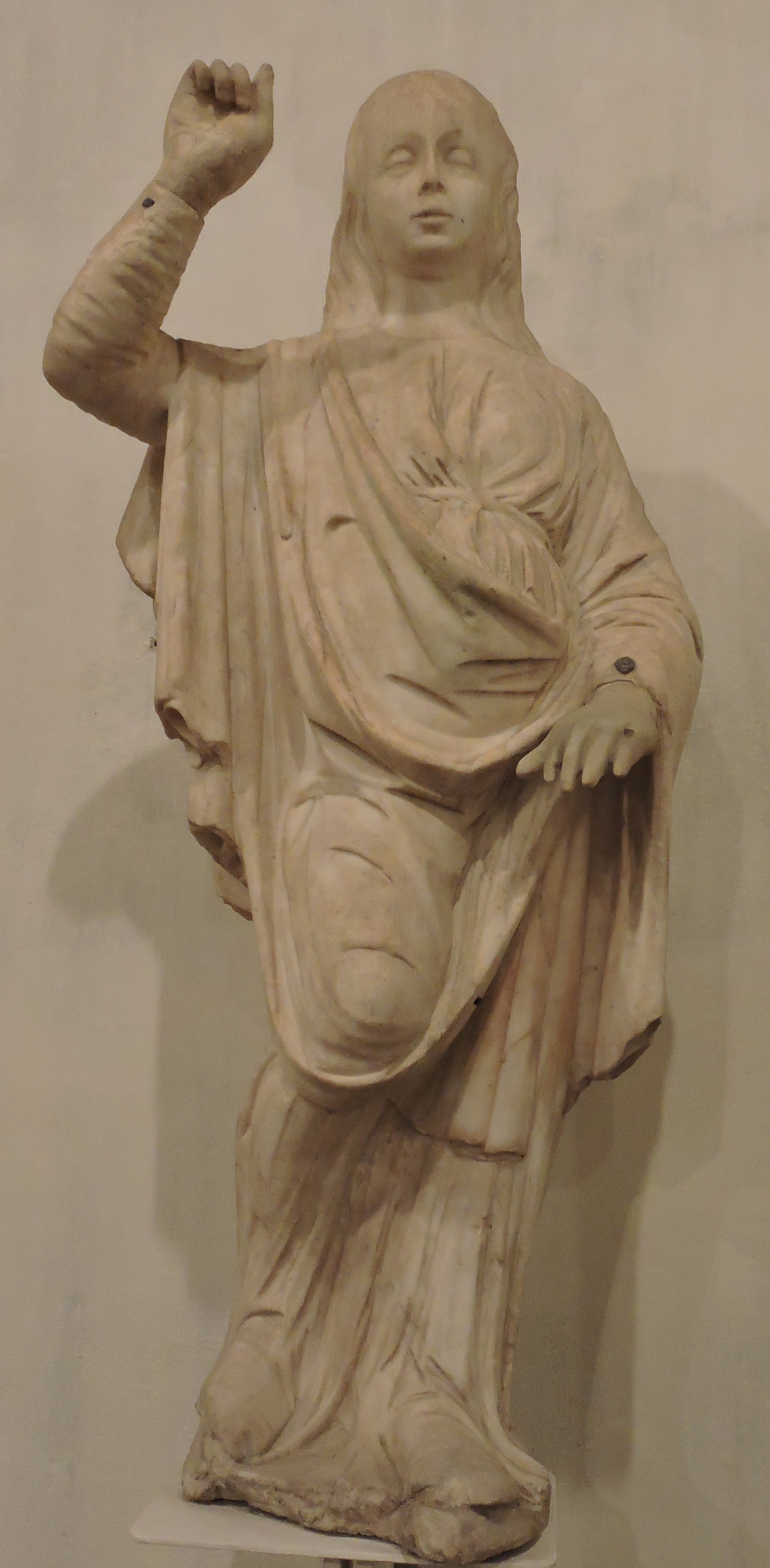 Virtù, Figura femminile (scultura) di Amadeo Giovanni Antonio (sec. XV)