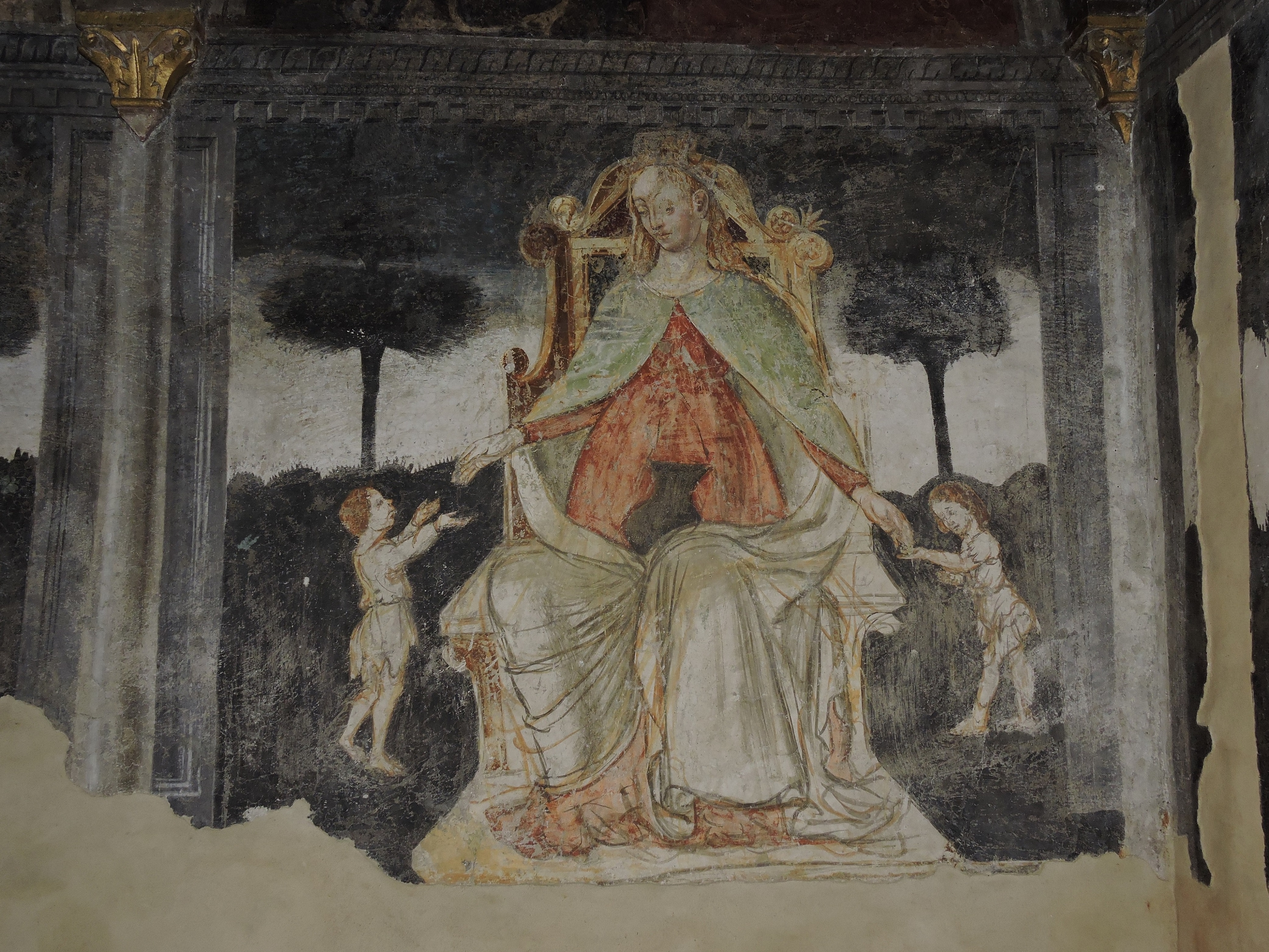Allegoria della Carità (dipinto) - ambito Italia settentrionale (sec. XV)