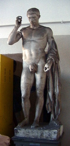 Marco Claudio Marcello come Hermes (statua) - produzione Europa meridionale (secc. XVIII/XX)