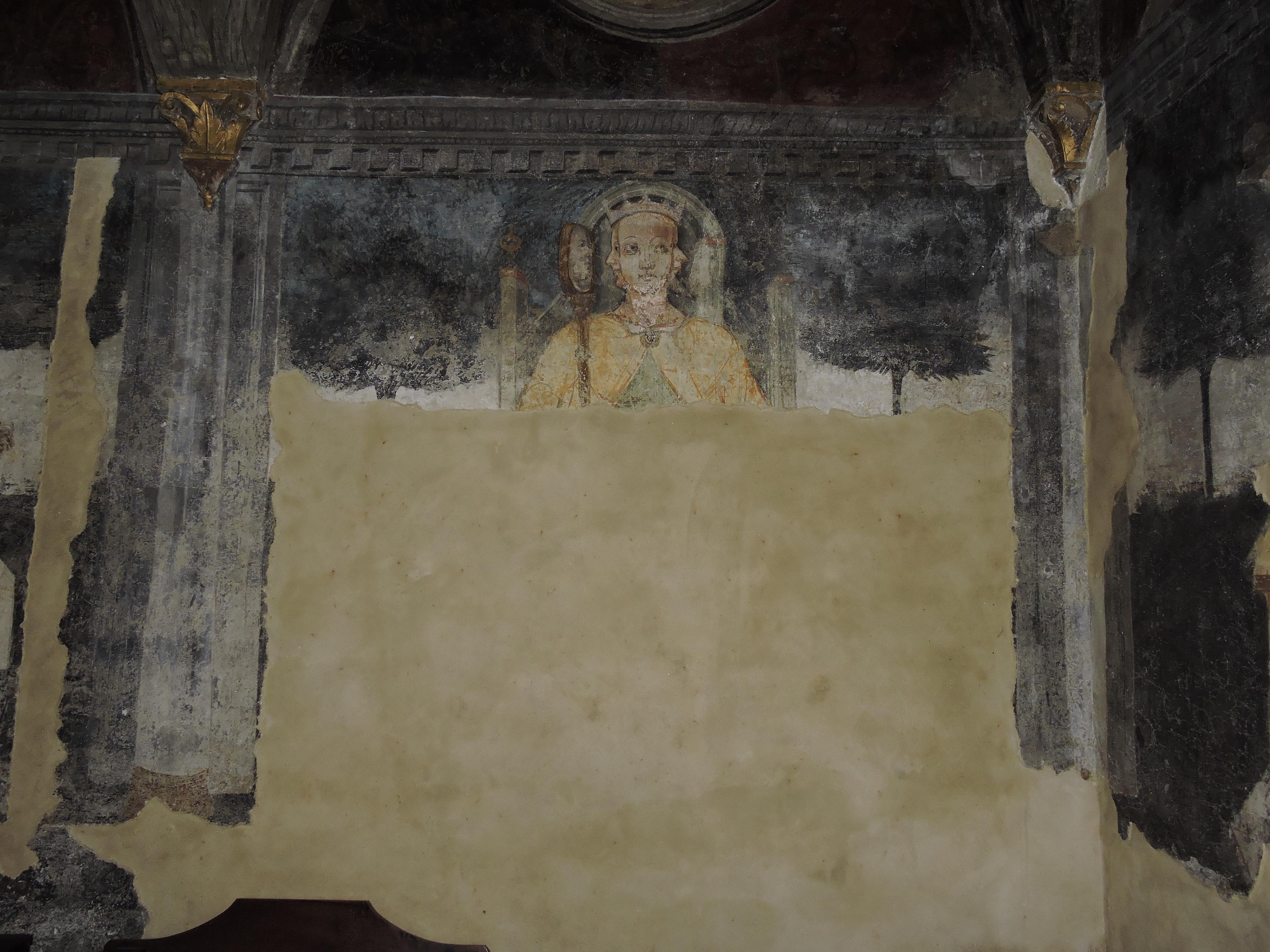 Allegoria della Prudenza (dipinto) - ambito Italia settentrionale (sec. XV)