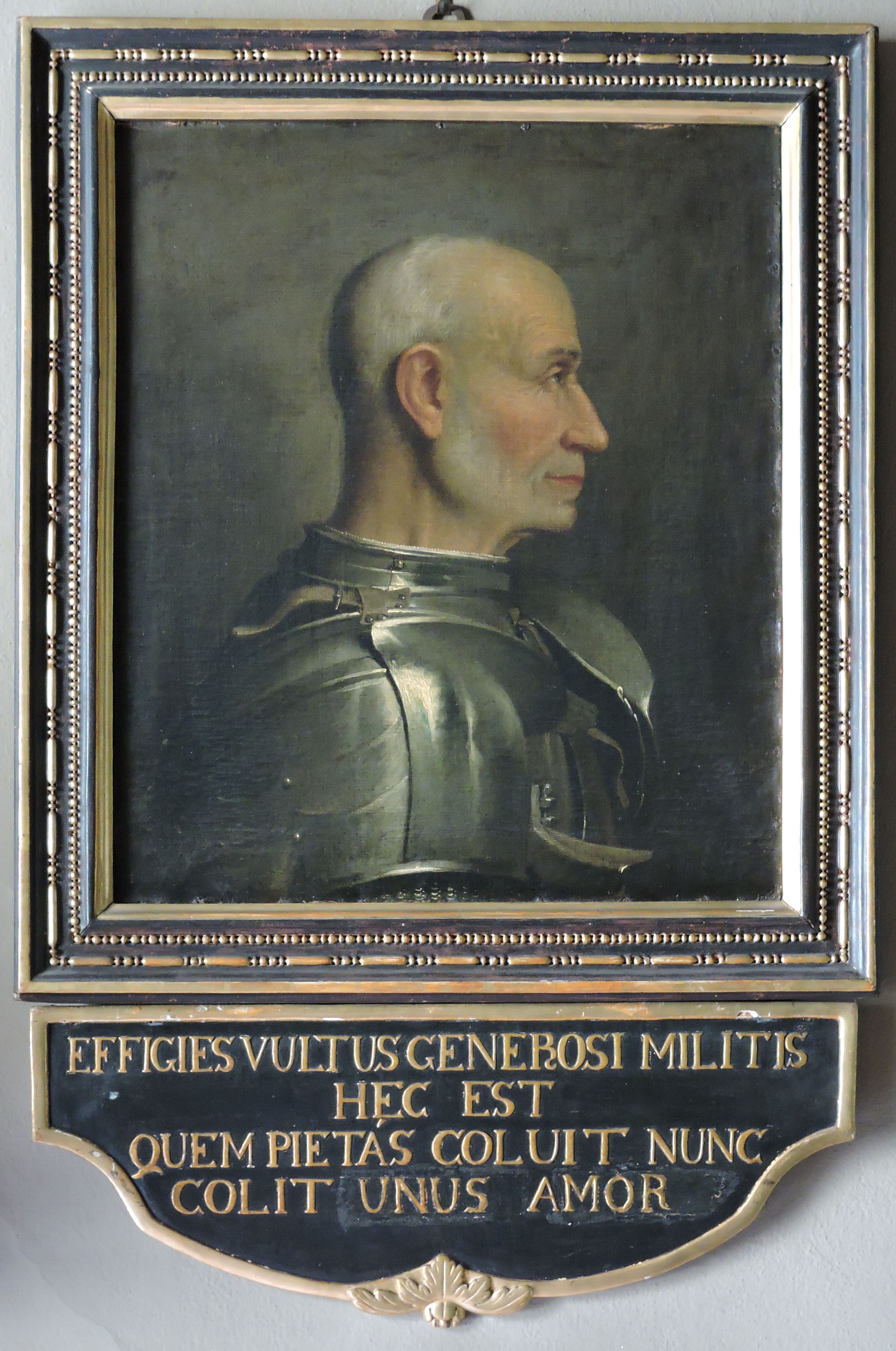 Bartolomeo Colleoni (dipinto) di Moroni Giovan Battista - ambito veneto (sec. XVI)