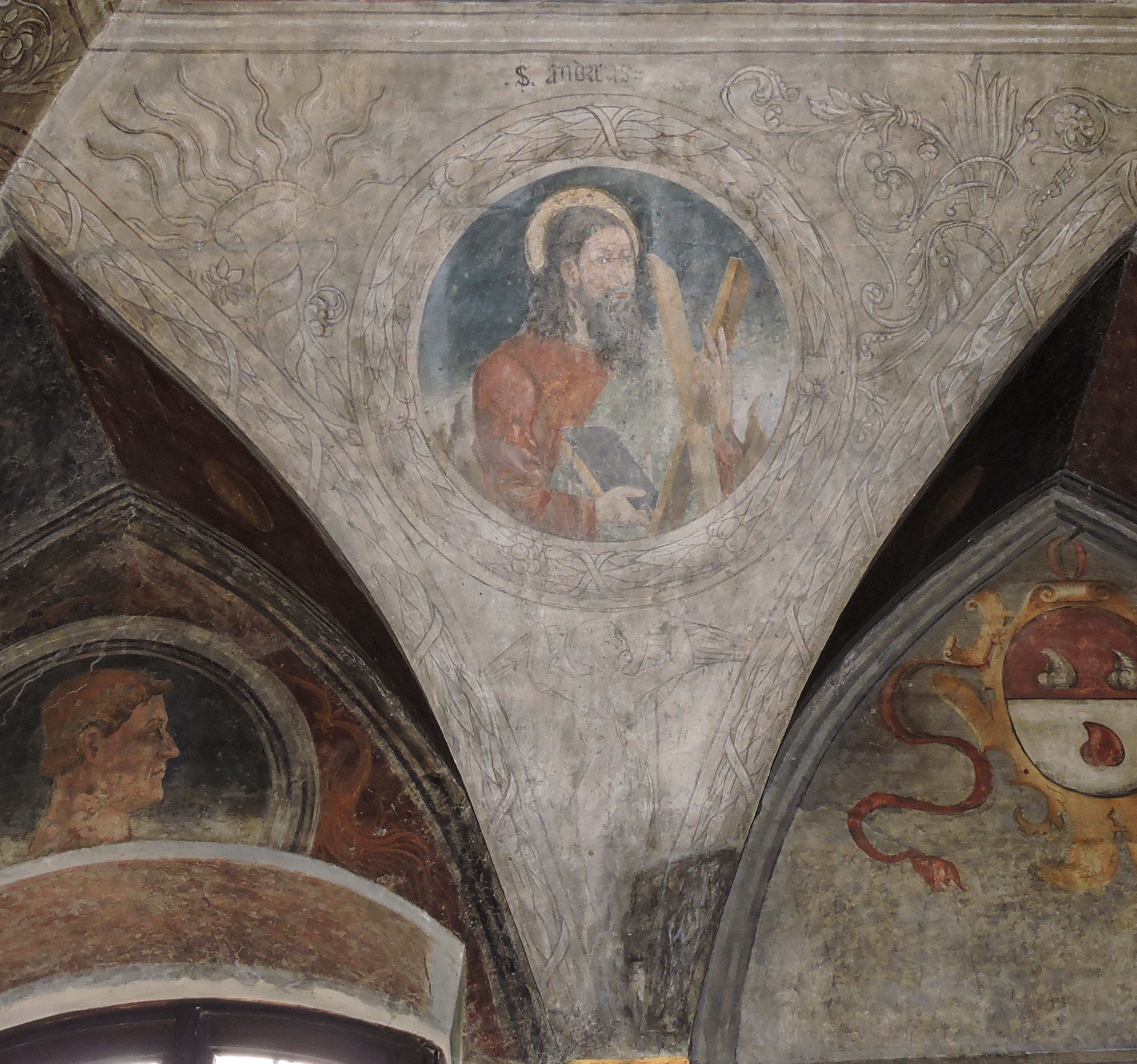 Sant'Andrea (dipinto) di Maestro di Martinengo (attribuito) (sec. XV)