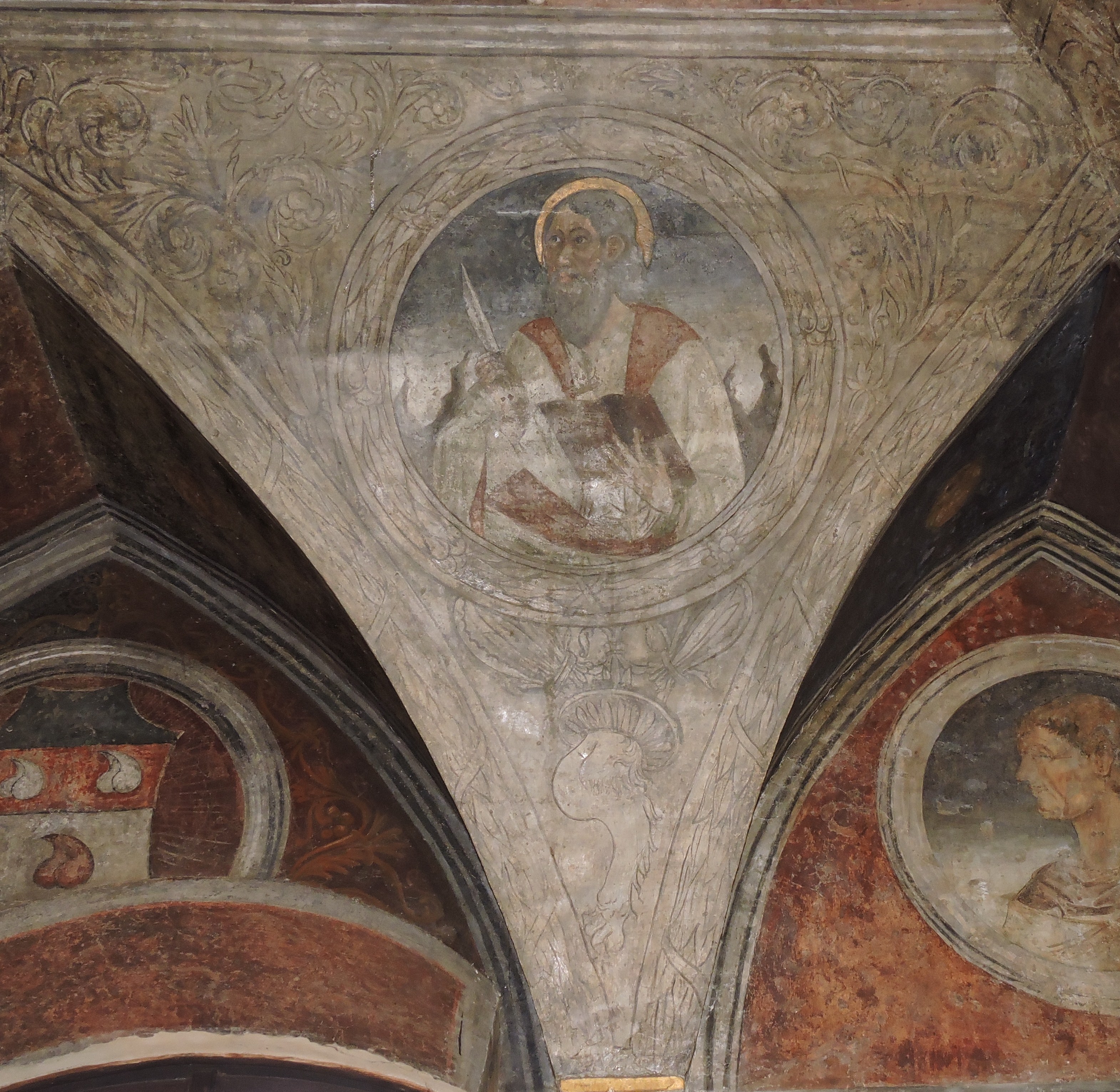 San Bartolomeo (dipinto) di Maestro di Martinengo (attribuito) (sec. XV)