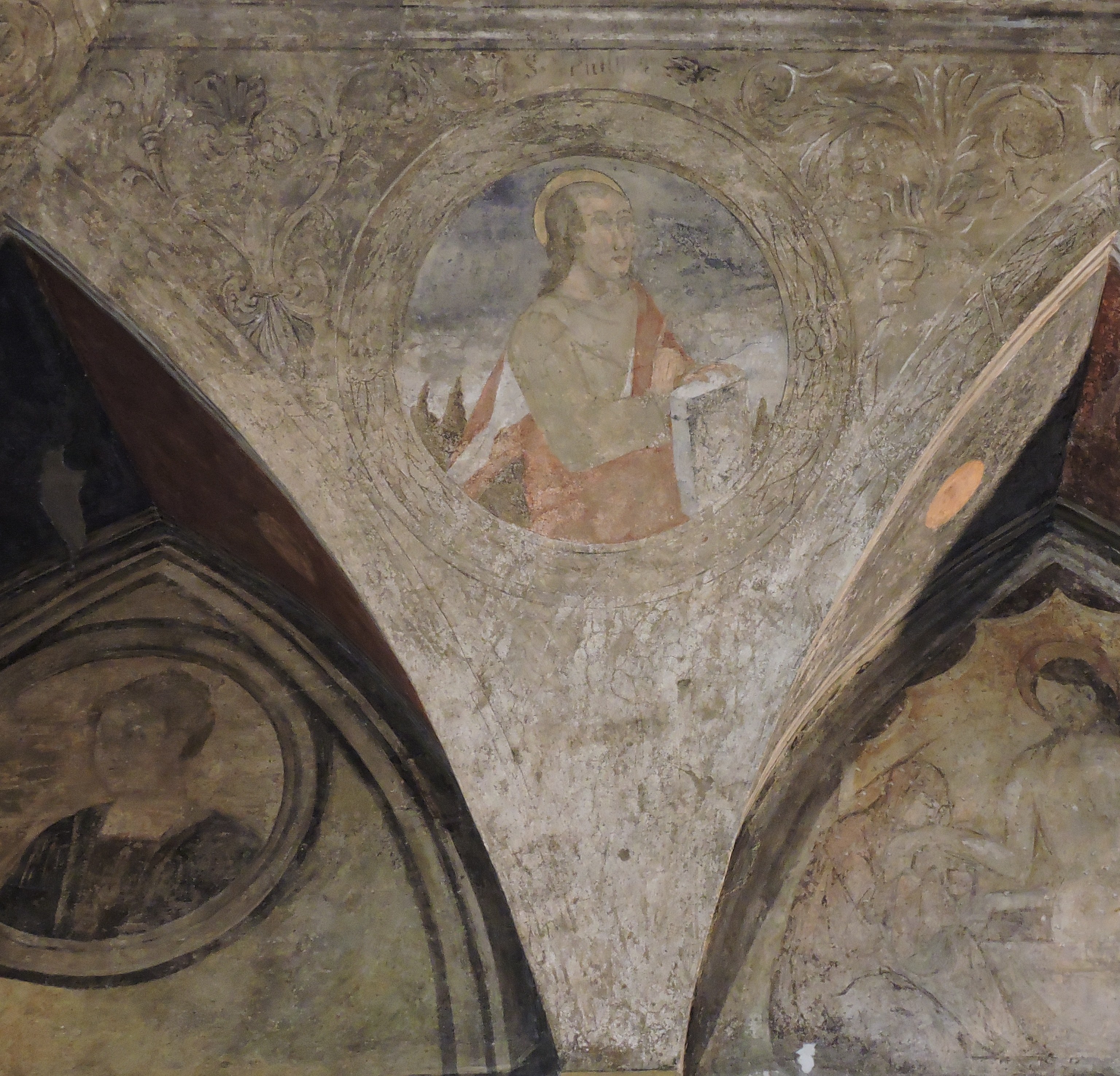 Santo apostolo (dipinto) di Maestro di Martinengo (attribuito) (sec. XV)