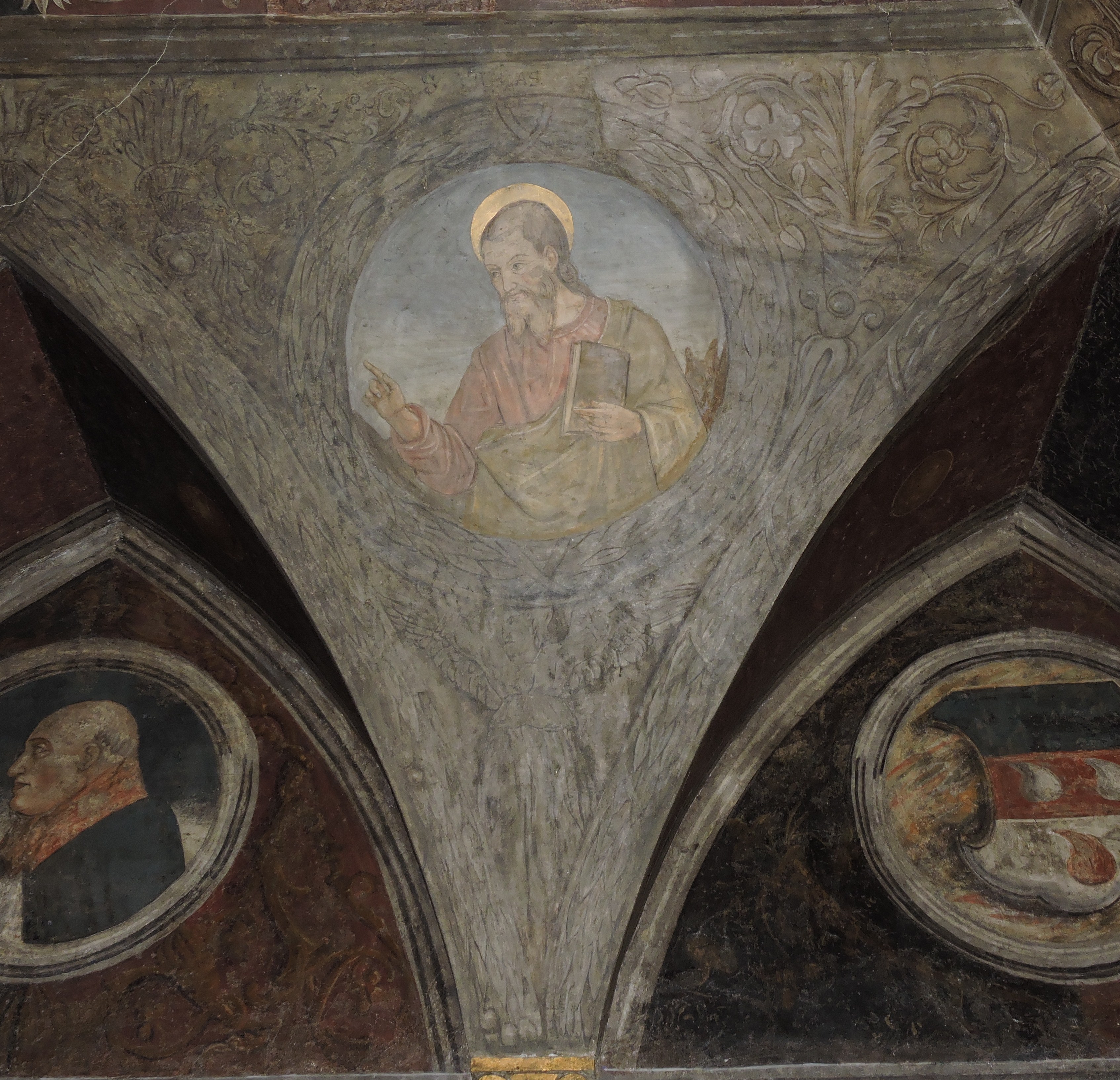 Giuda Taddeo apostolo (dipinto) di Maestro di Martinengo (attribuito) (sec. XV)