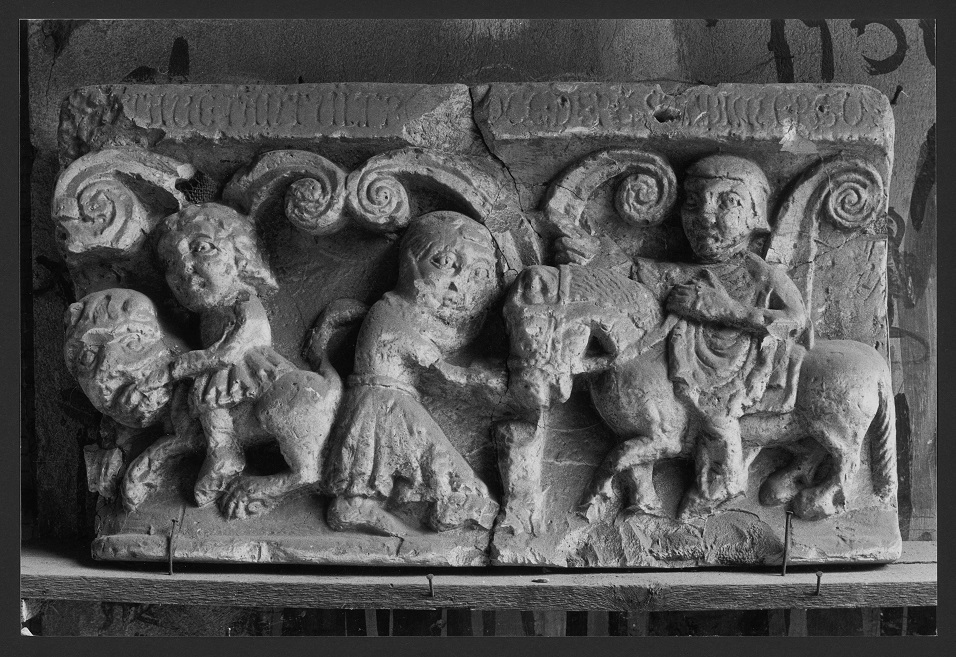 Il rientro dei Milanesi in città, Rilievi della Porta Romana di Milano (scultura) - produzione Italia centro-settentrionale (secc. XVIII/XX)