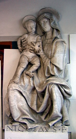 Madonna di Piazza, Madonna col Bambino (scultura) - produzione Italia centro-settentrionale (secc. XVIII/XX)
