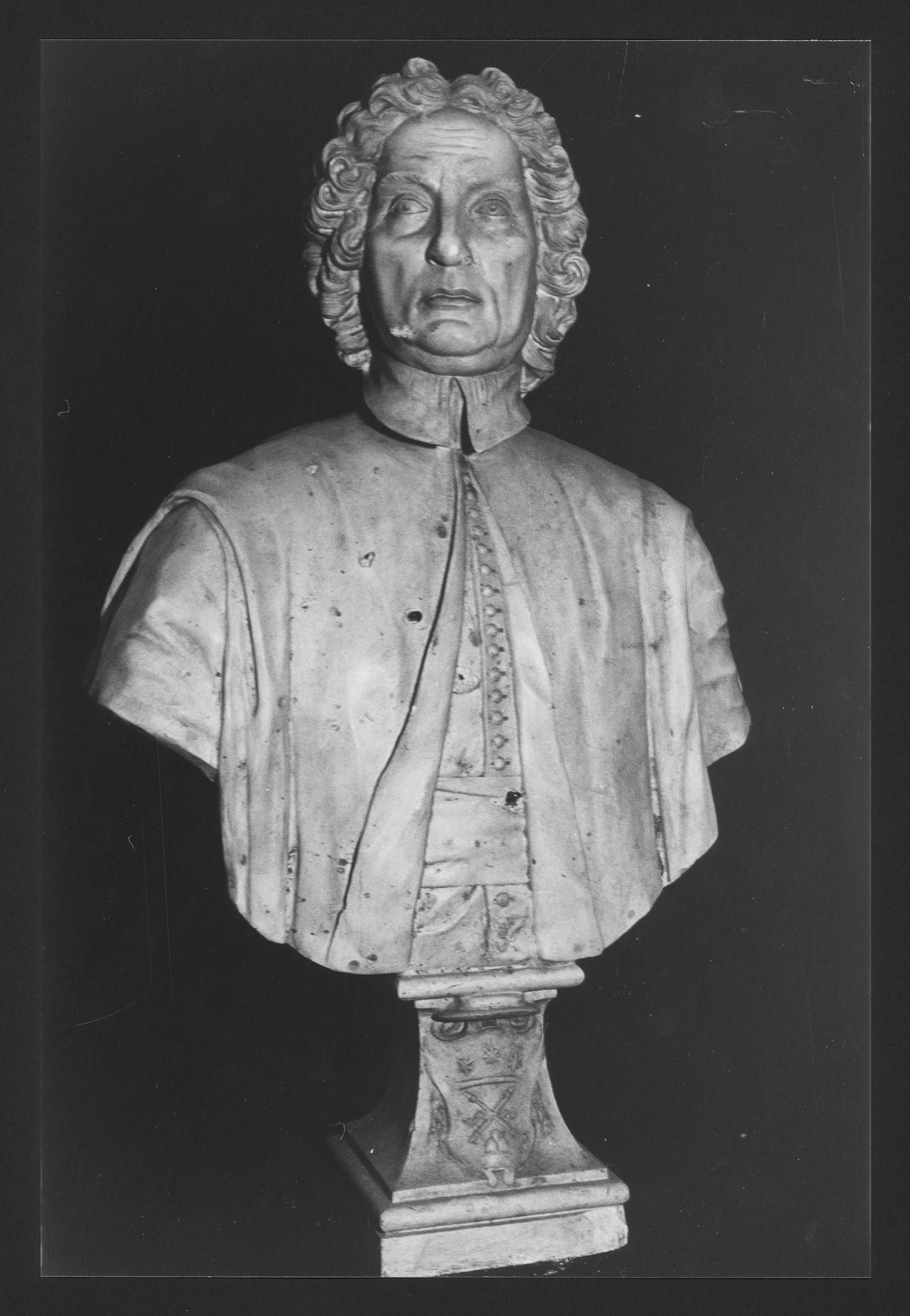 Busto dell'archiatra Giovanni Maria Lancisi (busto) - produzione Italia centro-settentrionale (secc. XVIII/XX)