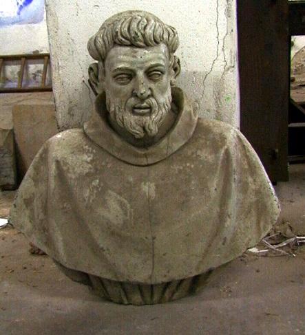 Busto di frate (busto) - produzione Italia centro-settentrionale (secc. XVIII/XX)