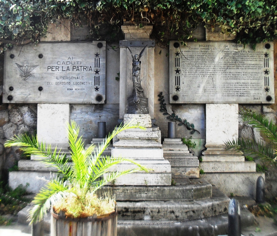 allegoria della Vittoria (monumento ai caduti) di Bagliano Ettore (sec. XX)