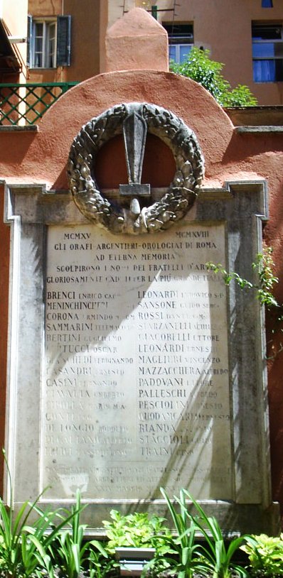 monumento ai caduti - a lapide - ambito romano (sec. XX)