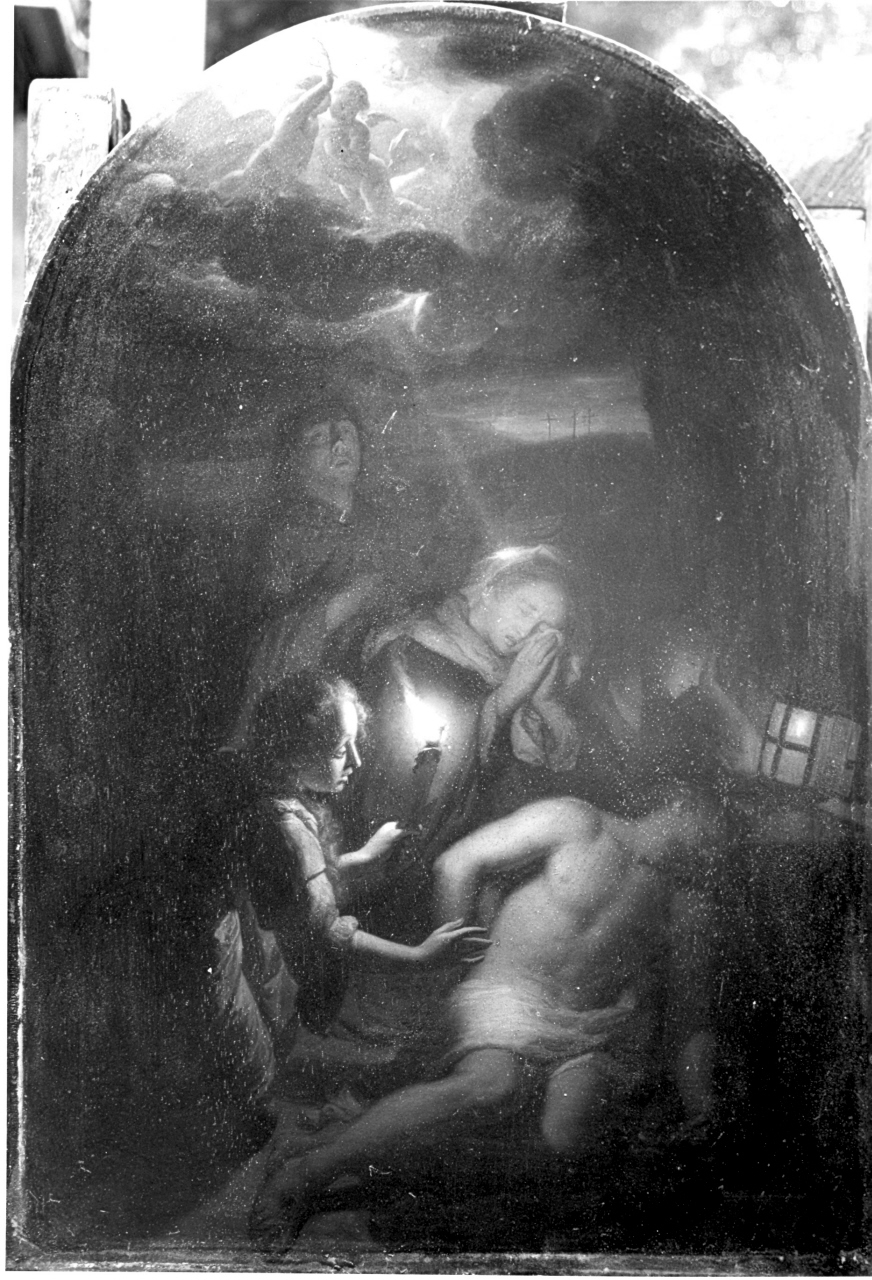 compianto sul Cristo morto (dipinto) di Schalcken Godfried (inizio sec. XVIII)