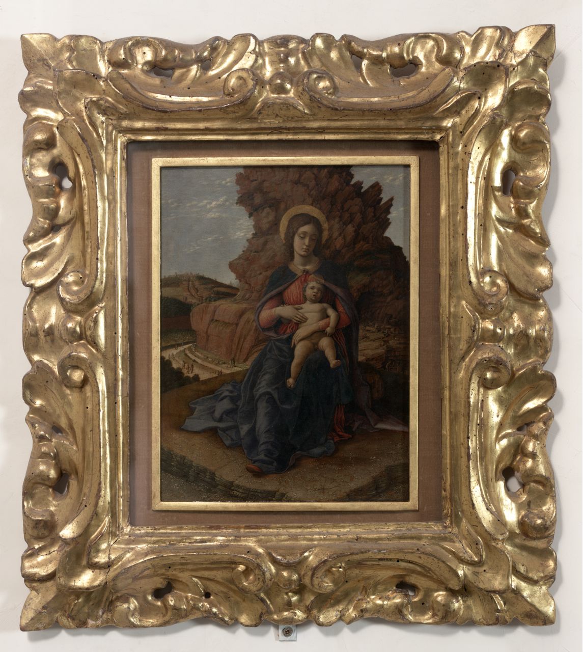 Madonna delle cave, Madonna con Bambino (dipinto) di Mantegna Andrea (sec. XV) 