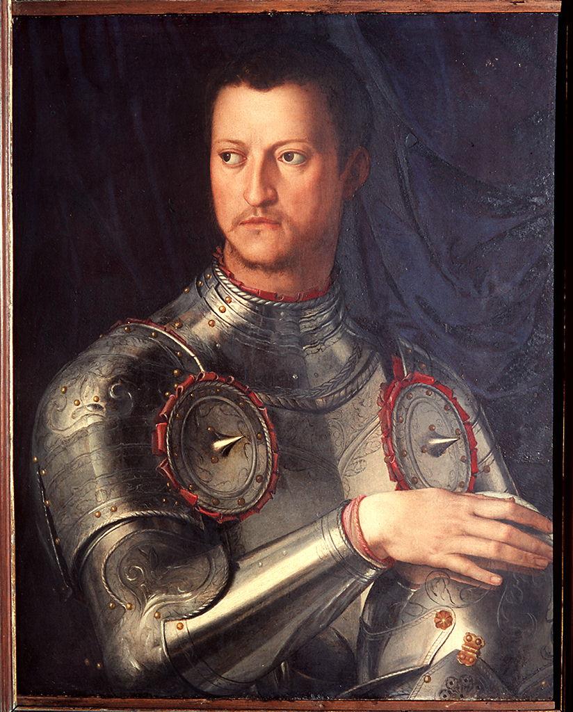 ritratto di Cosimo I de' Medici (dipinto) di Allori Agnolo detto Bronzino (sec. XVI)