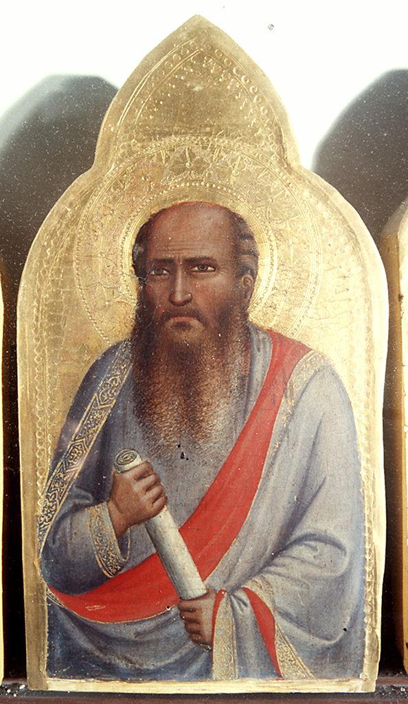 apostolo o profeta (?) (cimasa di polittico) di Daddi Bernardo (sec. XIV)