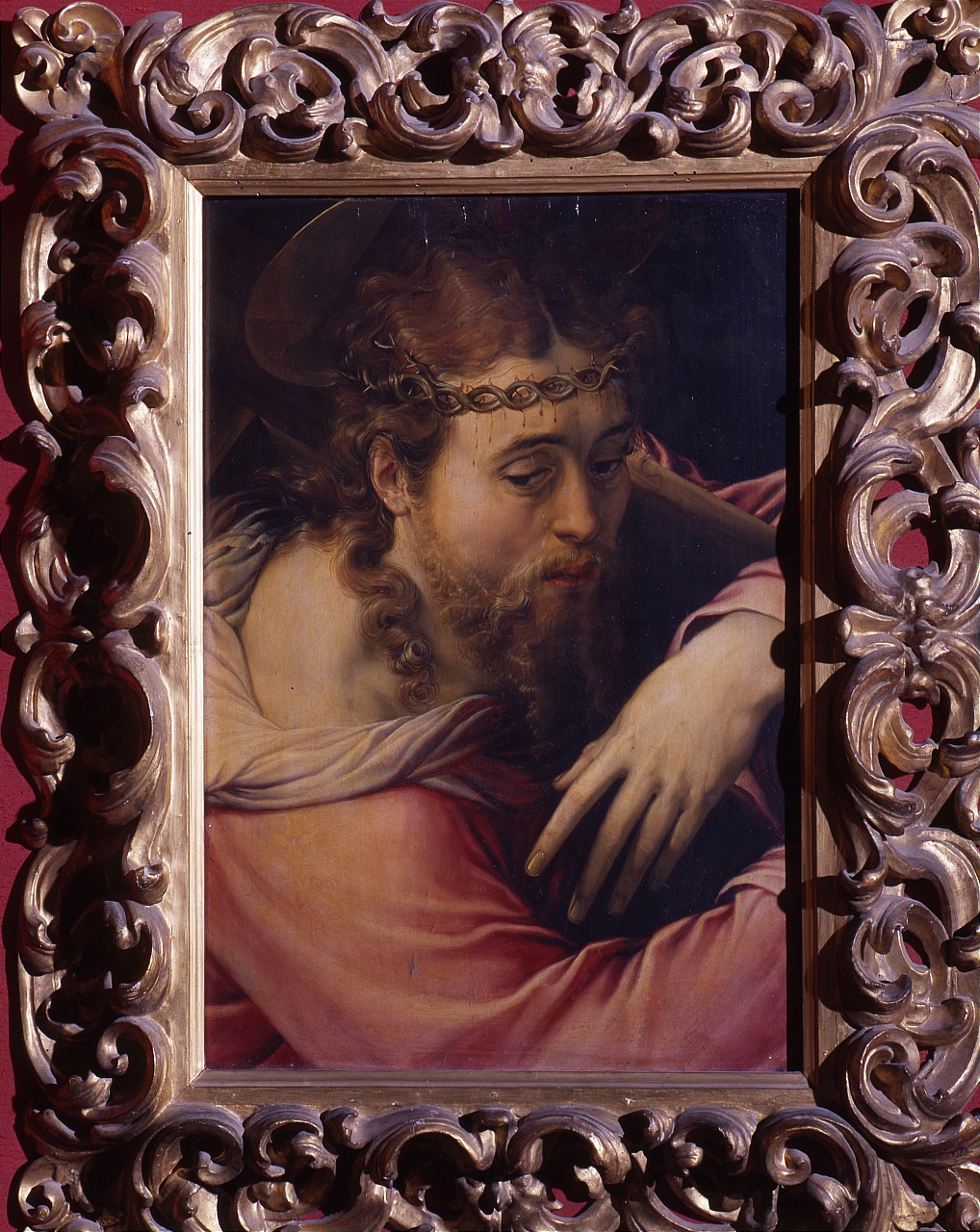 Cristo portacroce (dipinto) di Salviati Francesco (sec. XVI) 