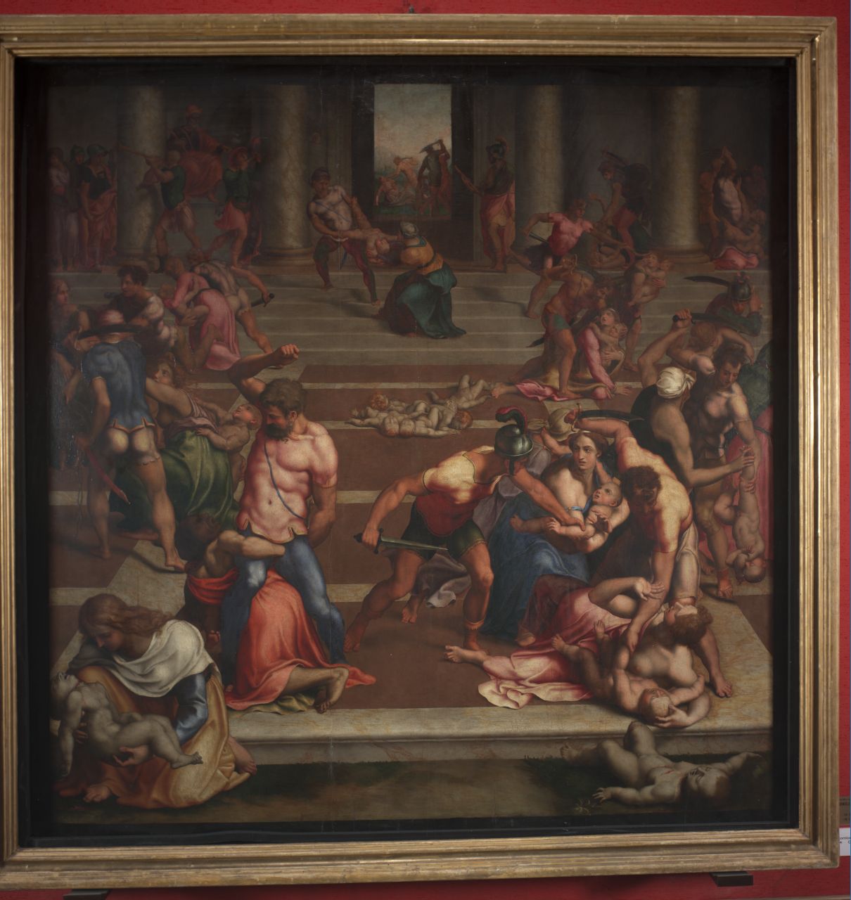 strage degli innocenti (dipinto) di Ricciarelli Daniele detto Daniele da Volterra (sec. XVI)