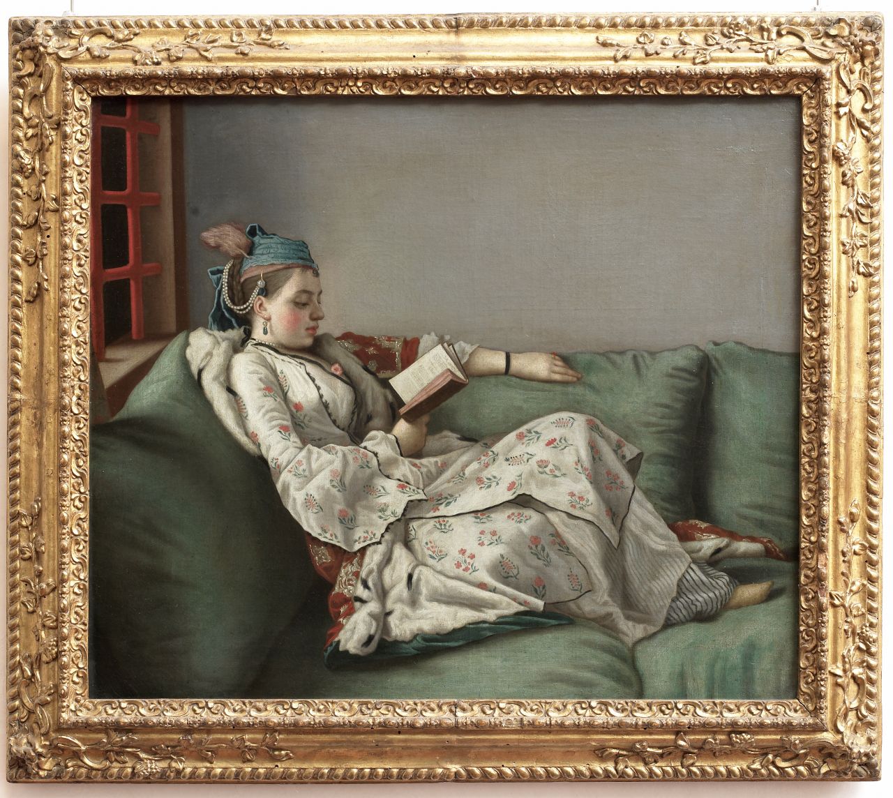 ritratto di Maria Adelaide di Francia vestita alla turca (dipinto) di Liotard Jean-Etienne (sec. XVIII)
