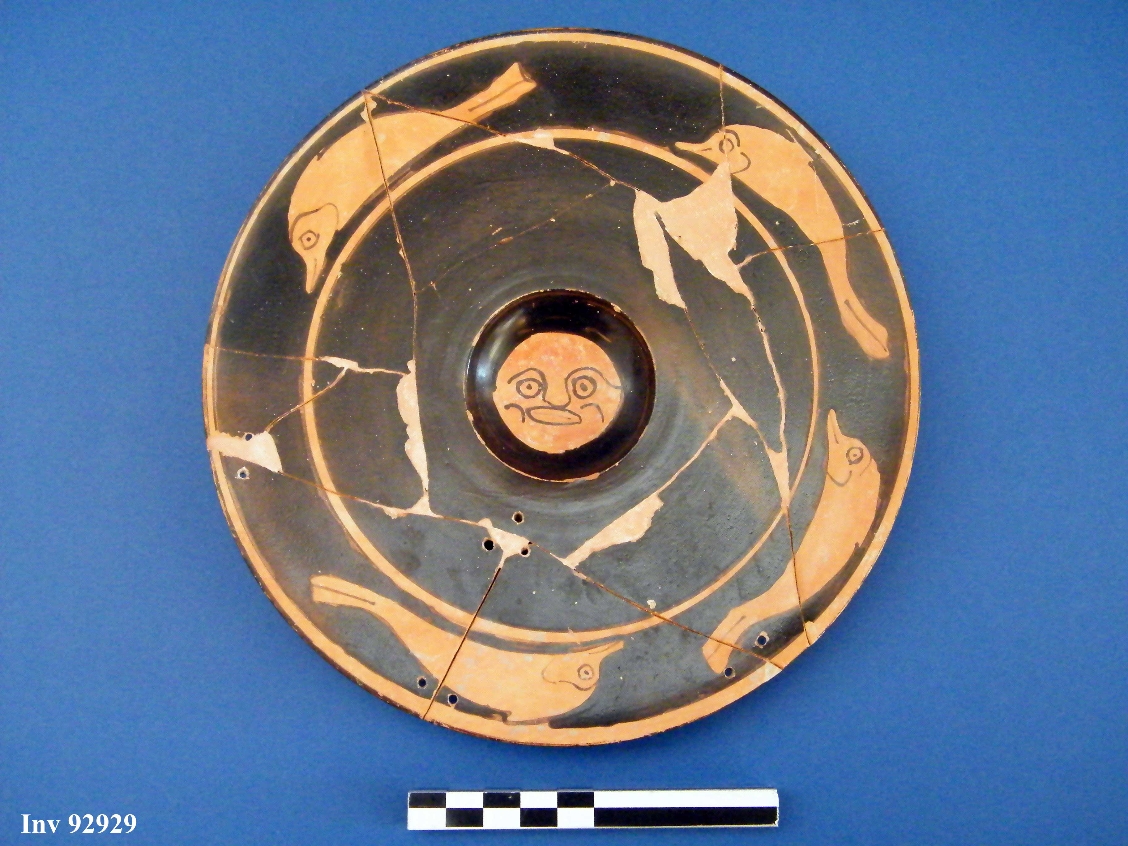 piatto, da pesce (fine V a.C)