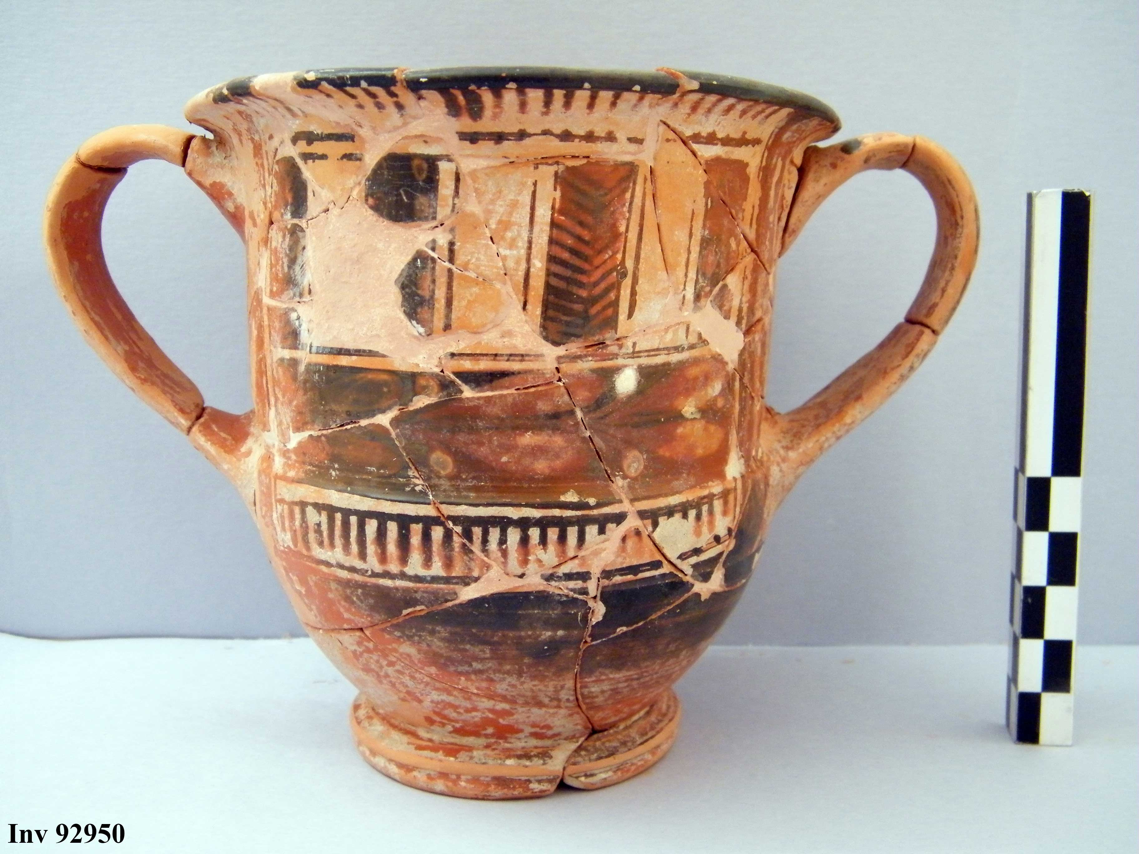 kantharos, S. Valentin - seconda metà Piceno V (seconda metà V a.C)