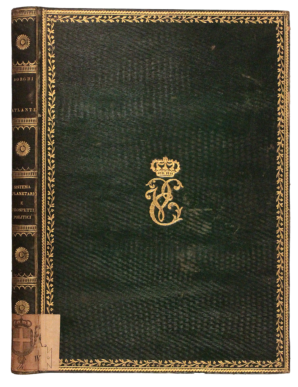 legatura piena, opera isolata di Bottega dei Regi Archivi (bottega) - ambito piemontese (primo quarto XIX)