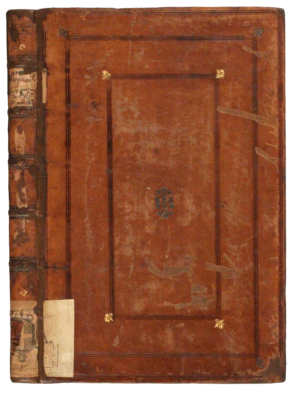 legatura piena, opera isolata - ambito francese (seconda metà XVI)