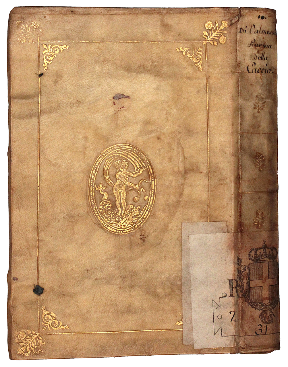 legatura piena, opera isolata - ambito italiano (fine/ metà XVI/XVII)