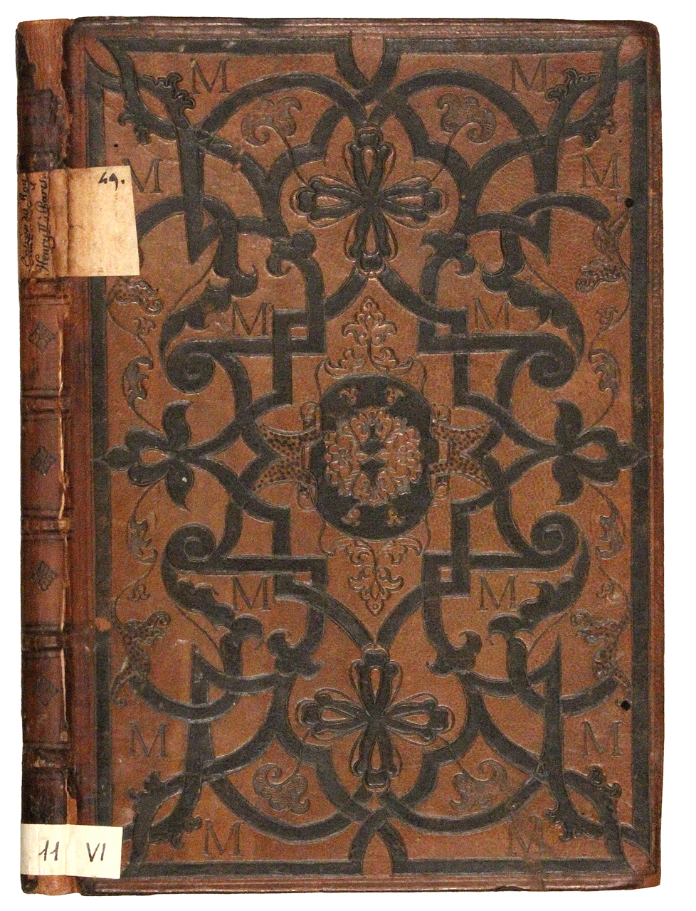 legatura piena, opera isolata - ambito francese (seconda metà XVI)