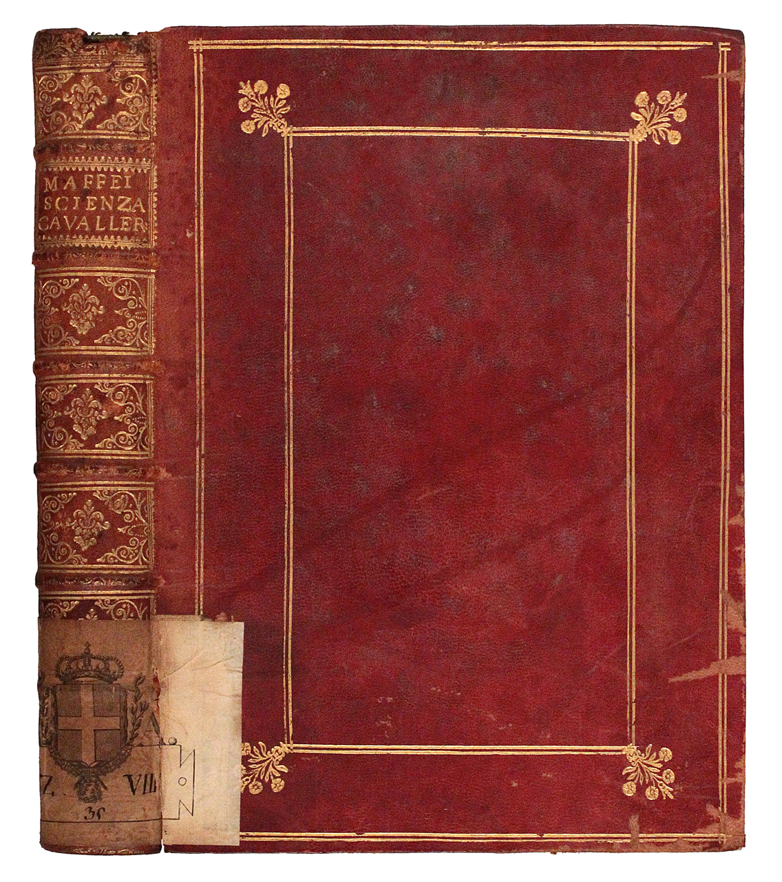 legatura piena, opera isolata - ambito italiano (prima metà XVIII)