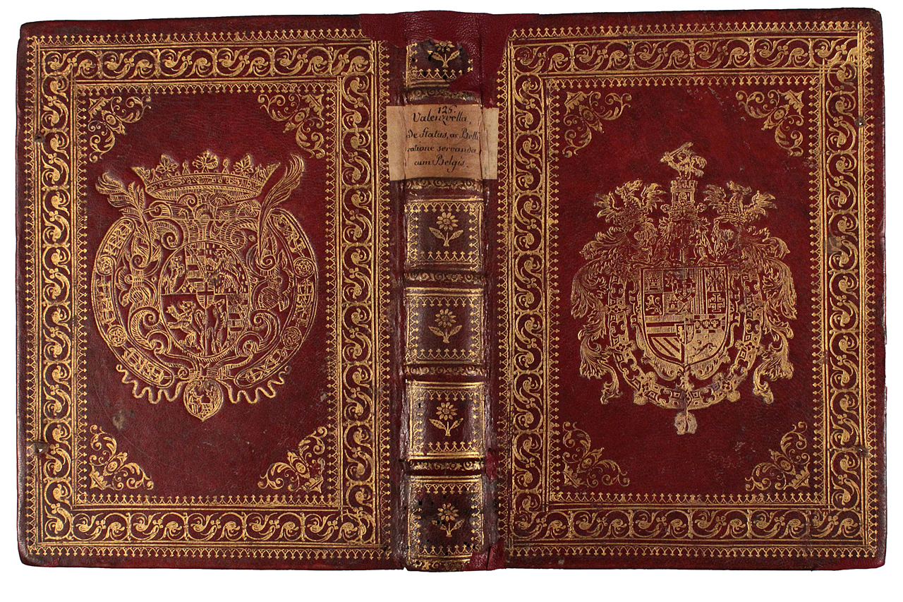 legatura piena - alle armi, opera isolata - ambito italiano (inizio/ inizio XVI)