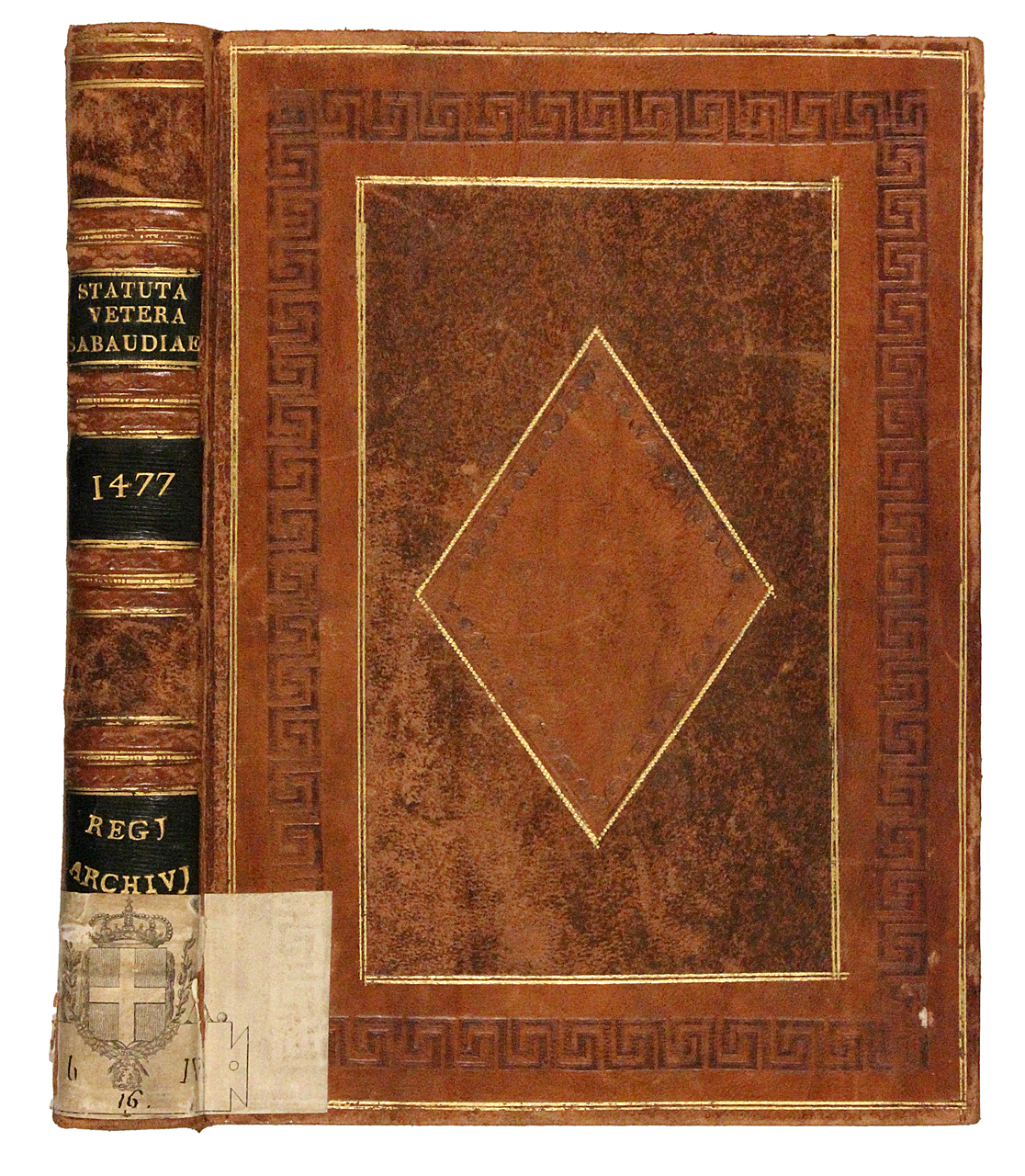 legatura piena, opera isolata di Tommaso Unia (bottega) - ambito italiano (metà/ fine XVIII-XIX)