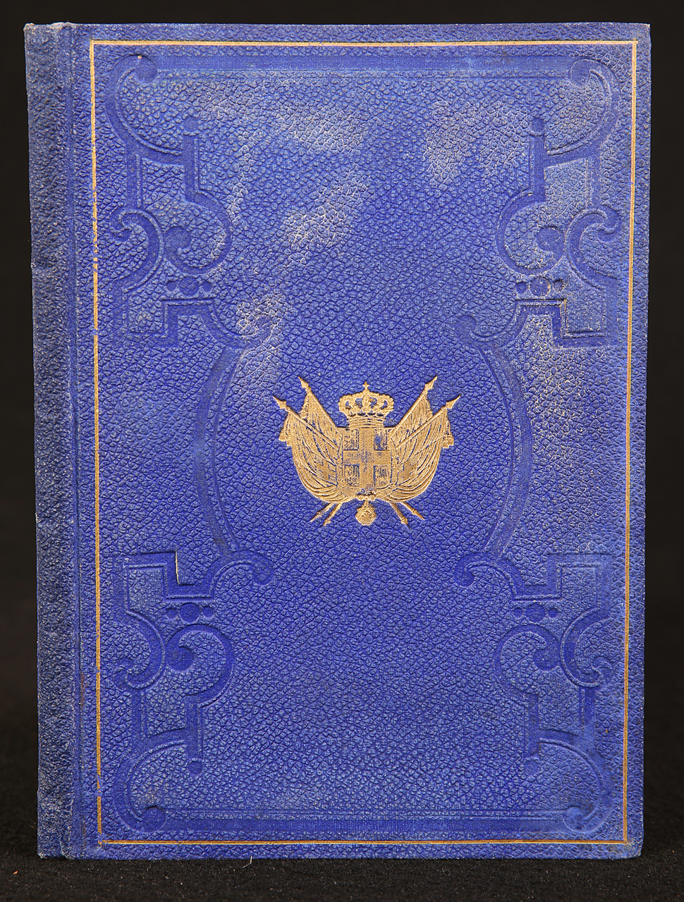 legatura piena - alle armi, opera isolata - ambito italiano (metà/ fine XIX)