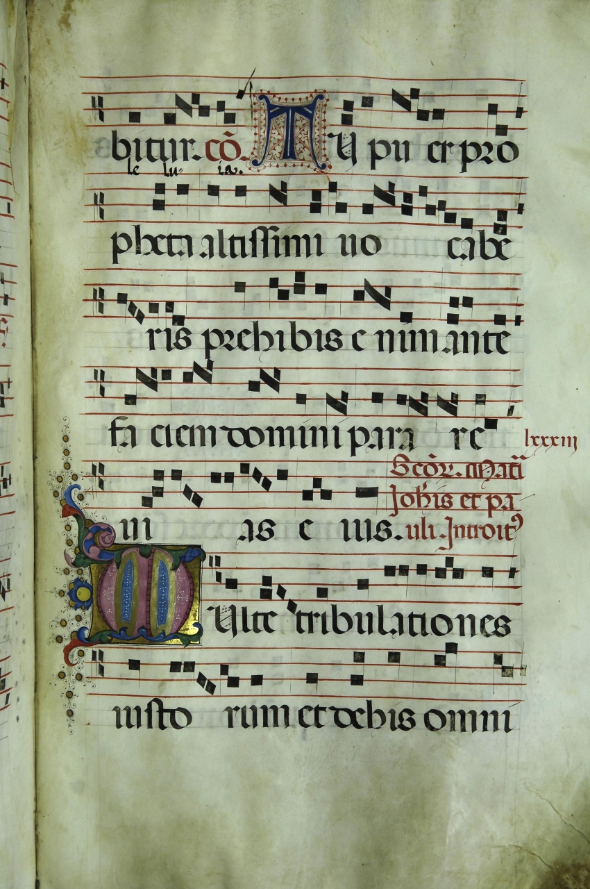 iniziale decorata (miniatura) di Bigordi Domenico detto Domenico Ghirlandaio (bottega) (seconda metà sec. XV)