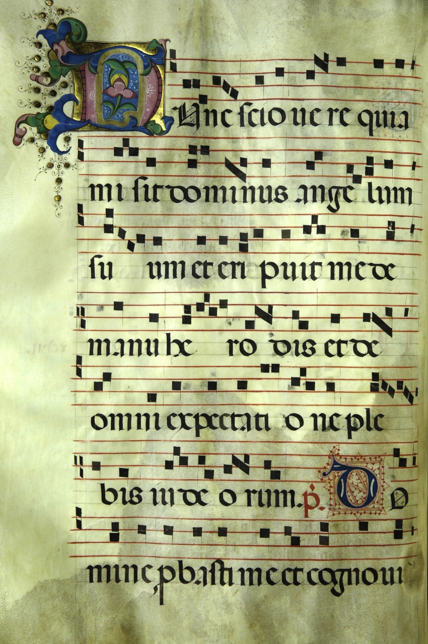 iniziale decorata (miniatura) di Bigordi Domenico detto Domenico Ghirlandaio (bottega) (seconda metà sec. XV)