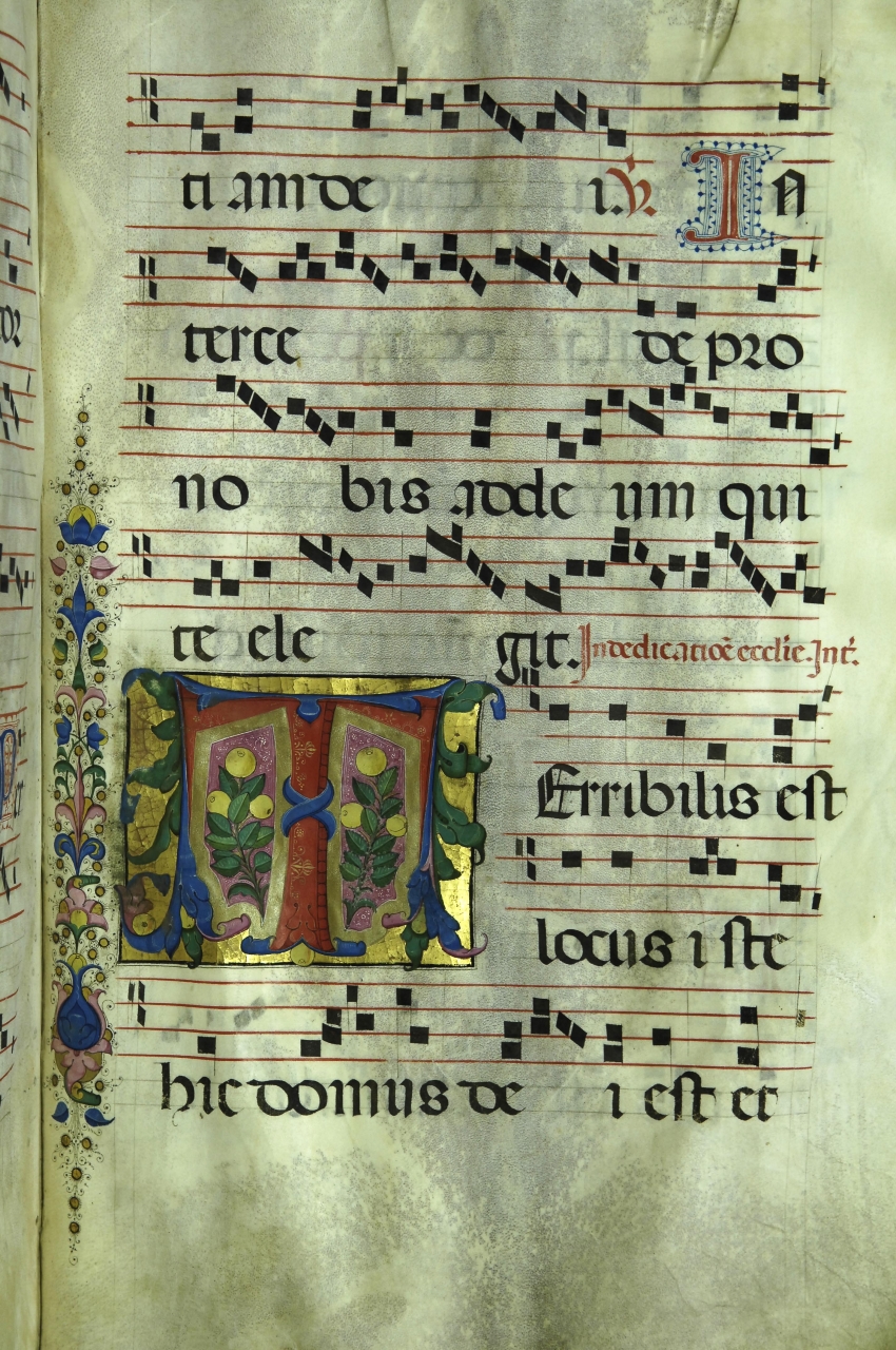 iniziale decorata (miniatura) di Bigordi Domenico detto Domenico Ghirlandaio (bottega) (seconda metà sec. XV)