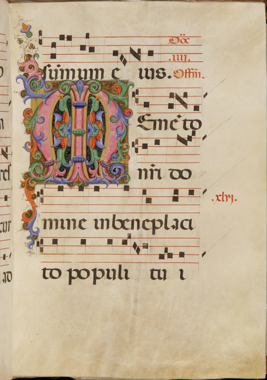 iniziale decorata (miniatura) di Torelli Filippo (sec. XV)