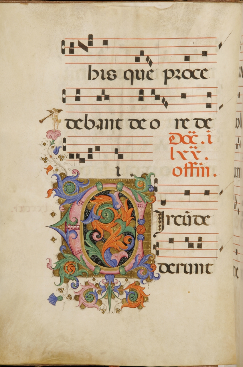 iniziale decorata (miniatura) di Torelli Filippo (sec. XV)