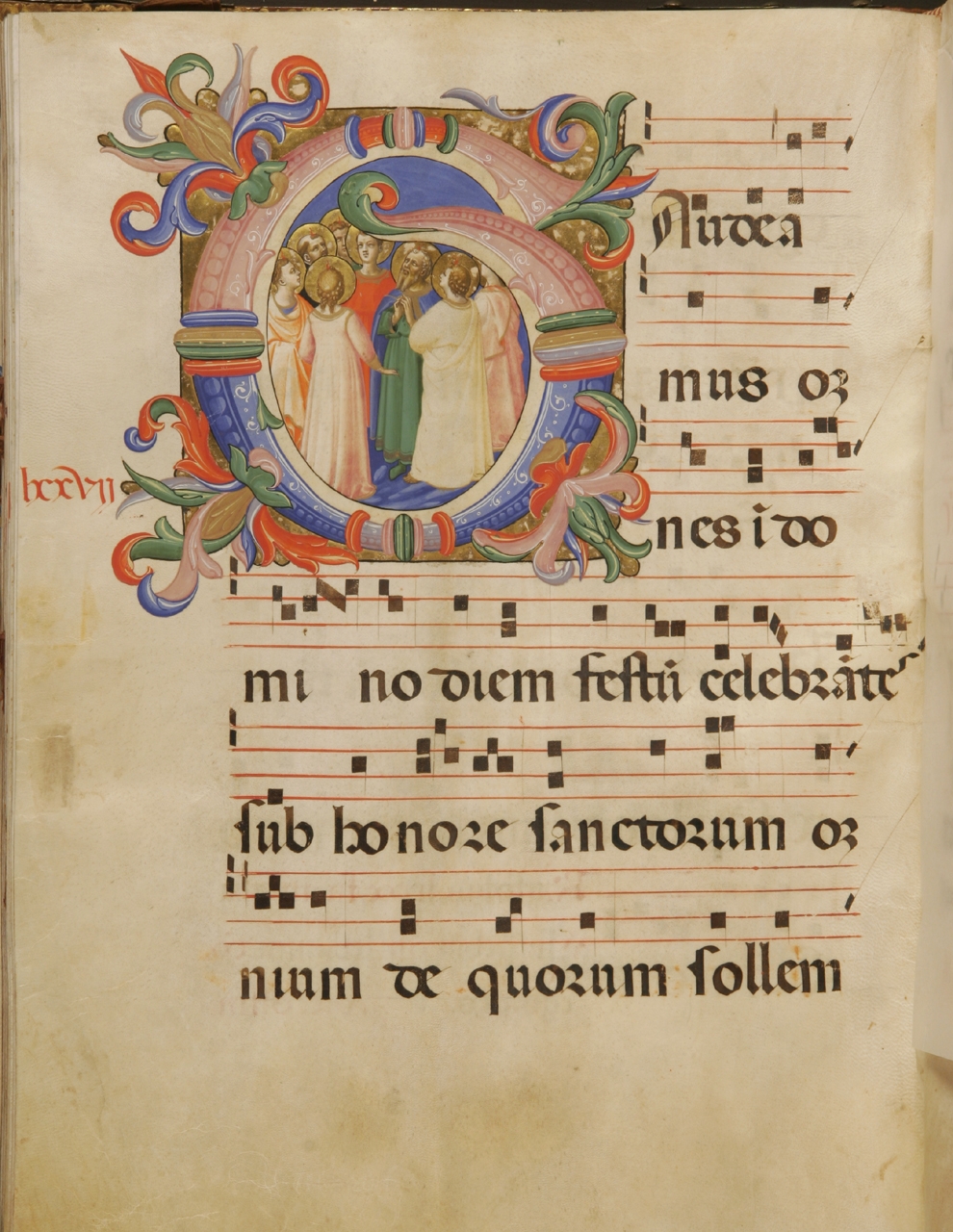 Santi (miniatura) di Giovanni da Fiesole detto Beato Angelico (sec. XV)