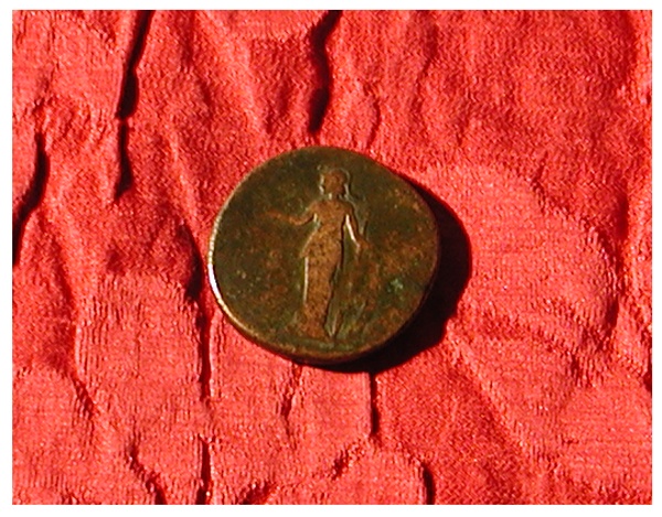 moneta - sesterzio - ambito romano imperiale (sec. II d.C)