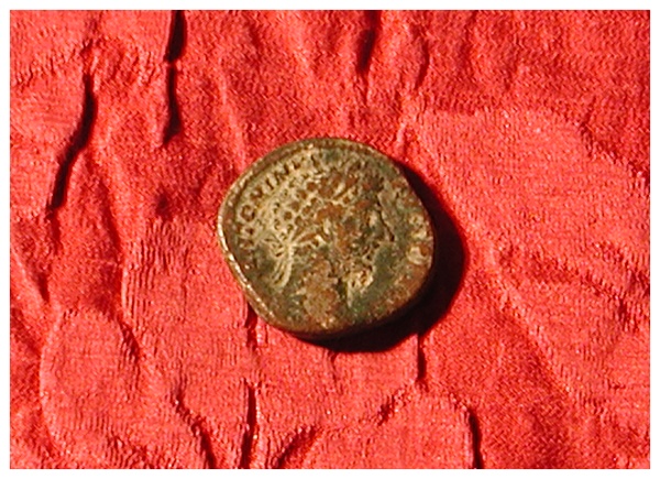 moneta - sesterzio - ambito romano imperiale (sec. II d.C)