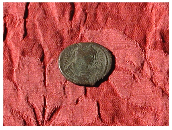 moneta - follis - produzione Roma bizantina (sec. VI d.C)