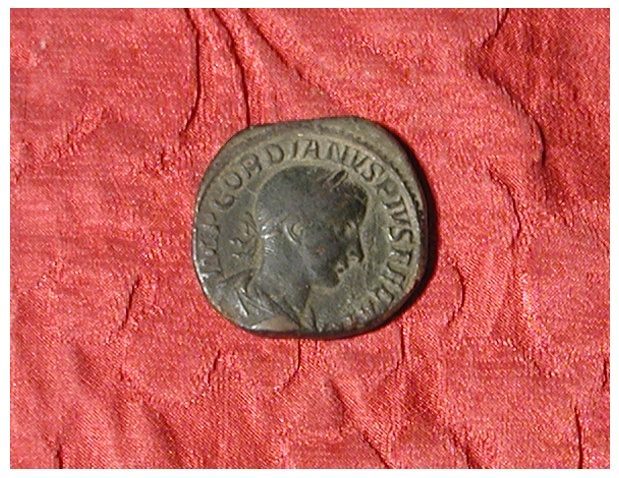 moneta - sesterzio - produzione Roma imperiale (sec. III d.C)