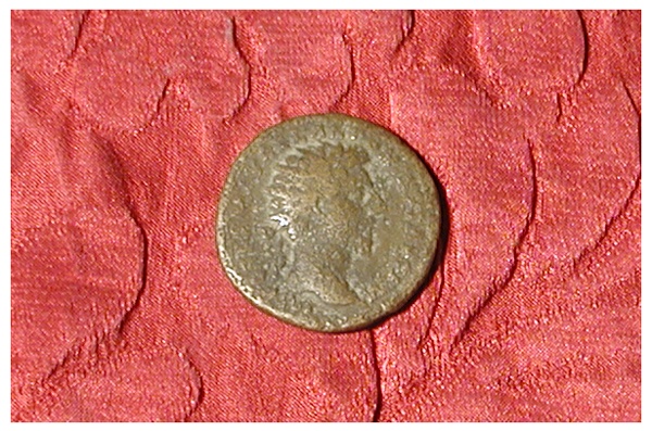 moneta - dupondio - produzione Roma imperiale (sec. II d.C)