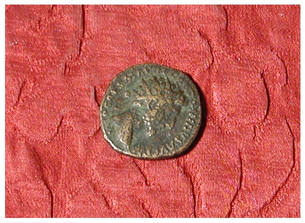 moneta - dupondio - produzione Roma imperiale (sec. II d.C)