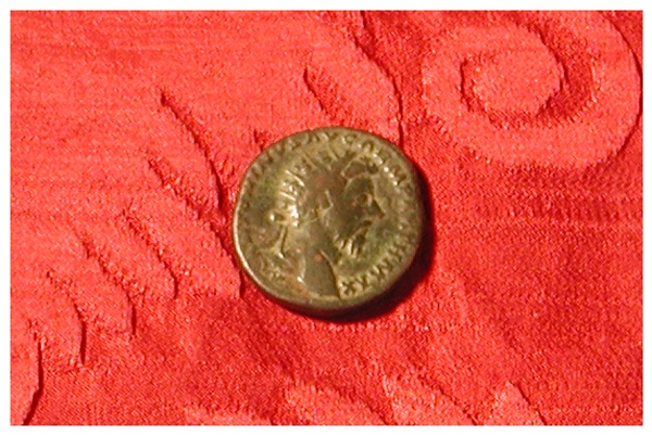 moneta - dupondio - produzione Roma imperiale (sec. II d.C)