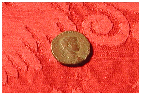 moneta - dupondio - produzione Roma imperiale (sec. III d.C)