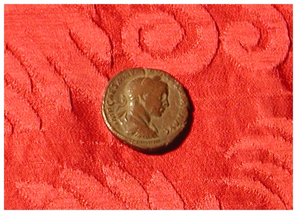 moneta - asse - produzione Roma imperiale (sec. III d.C)