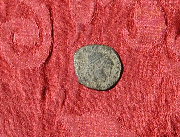 moneta - nummus - ambito romano imperiale (sec. IV d.C)